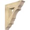 Ekena Millwork Balboa Traditional Rough Sawn Bracket, Douglas Fir, 6"W x 26"D x 30"H BKT06X26X30BOA01RDF - alternate 1